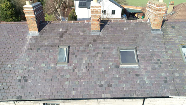 Roof windows at house in Ruthin