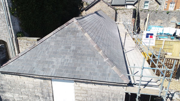 Commercial property roof maintenance