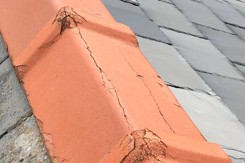 Roof needing repair work in Ruthin