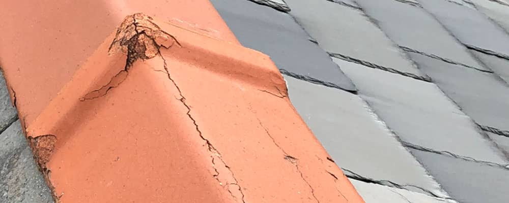 Roof needing repair work in Ruthin