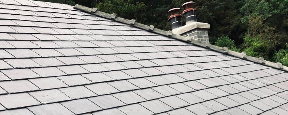 New tiled roof in North Wales